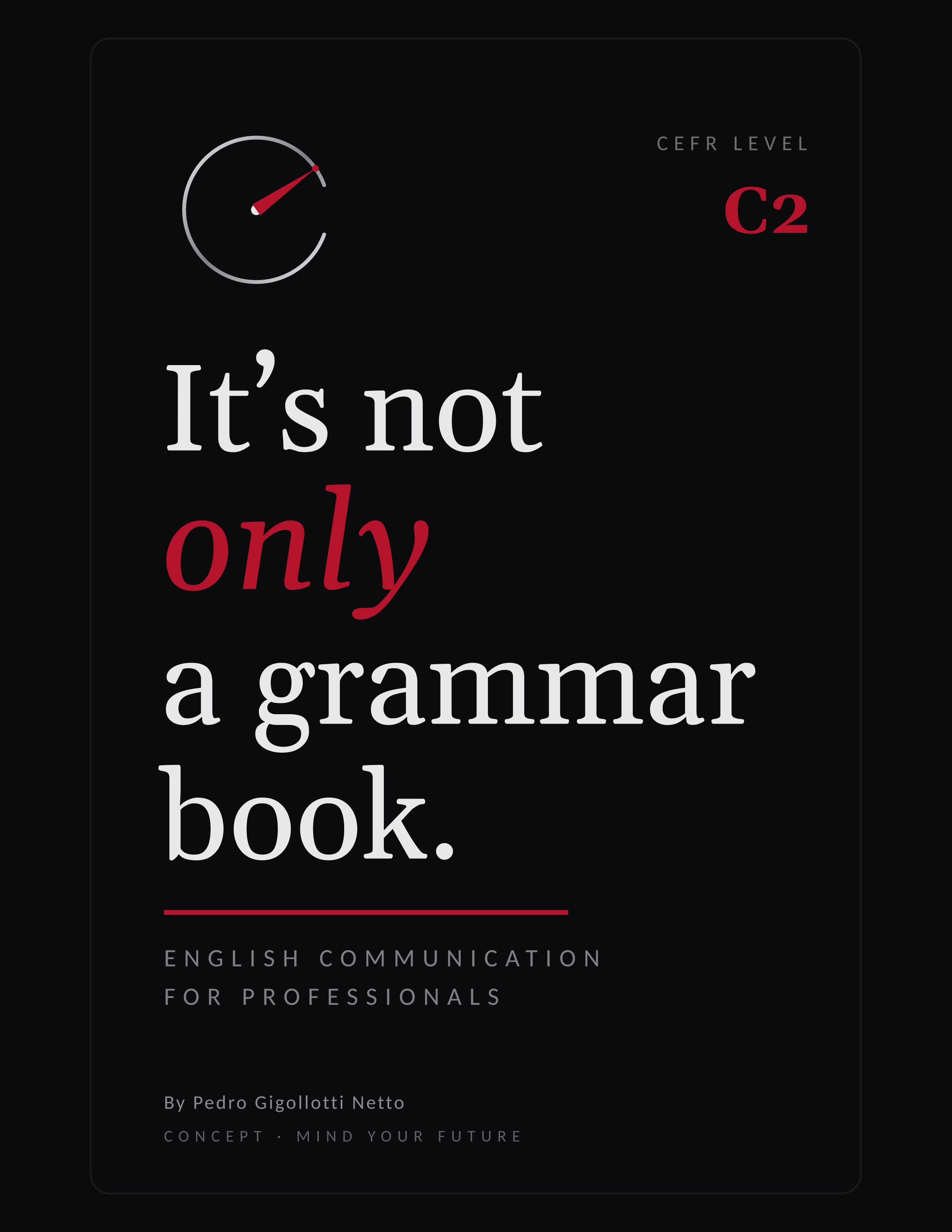 It's Not Only a Grammar Book front cover, C2